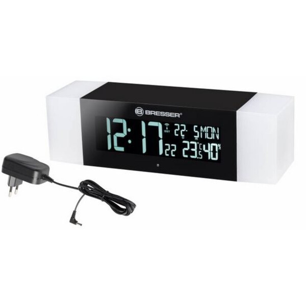 Bresser Uur FM Radio clock with light and bluetooth