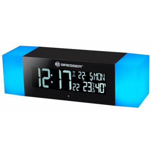 Bresser Uur FM Radio clock with light and bluetooth