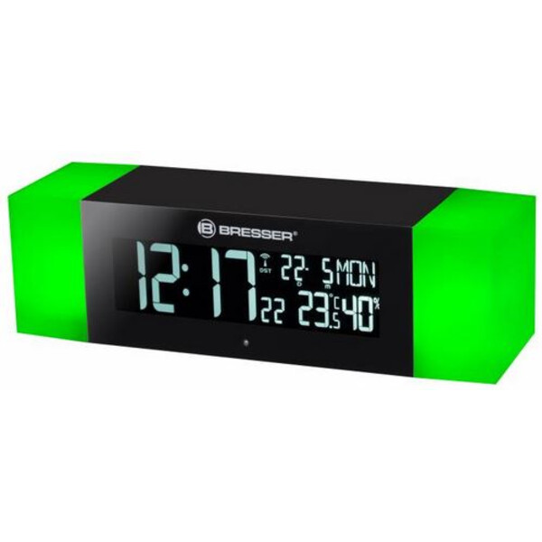 Bresser Uur FM Radio clock with light and bluetooth