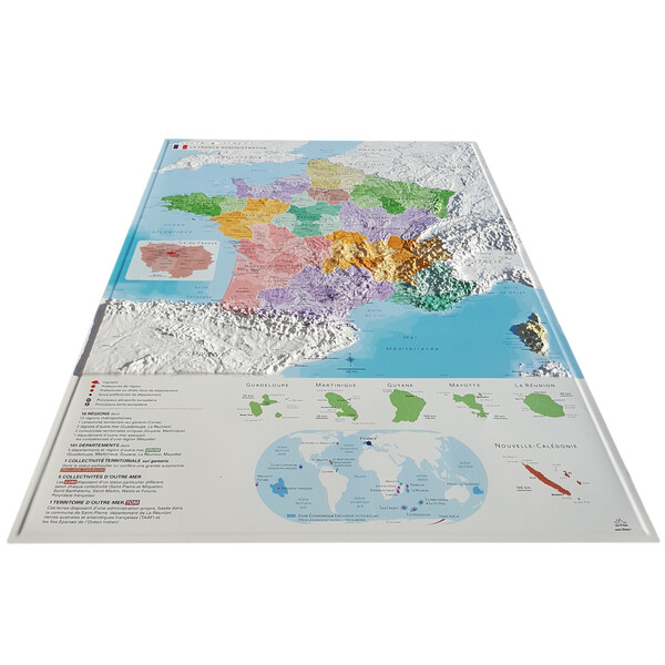 3Dmap Kaart La France Administrative