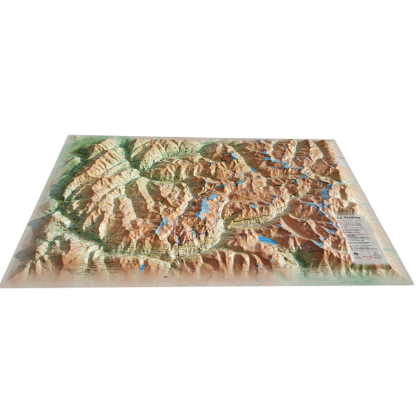 3Dmap Regionale kaart La Vanoise