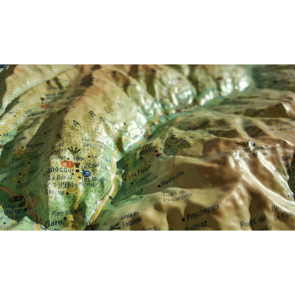 3Dmap Regionale kaart La Vanoise