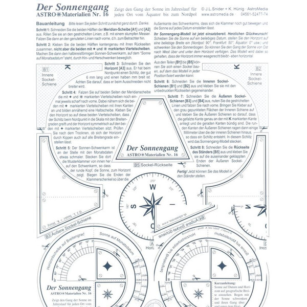 AstroMedia Set Der Sonnengang