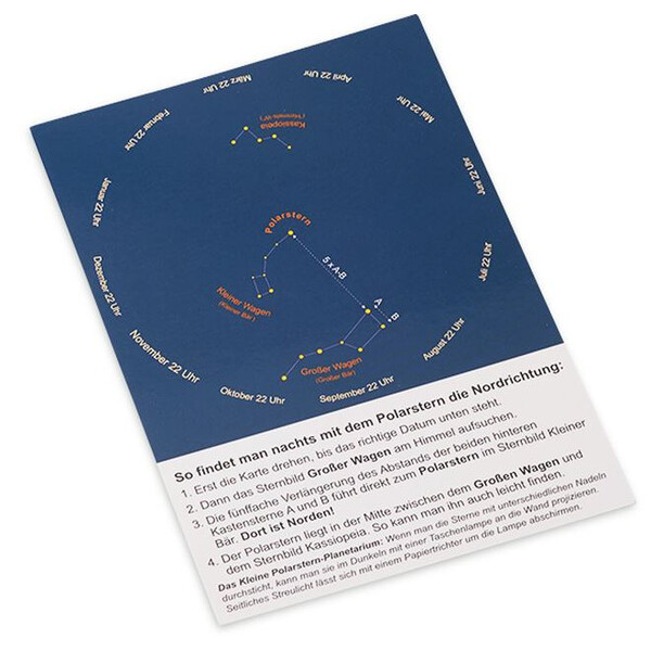 AstroMedia Sterrenkaart Polarsternfinder Postkarte 10 Stück