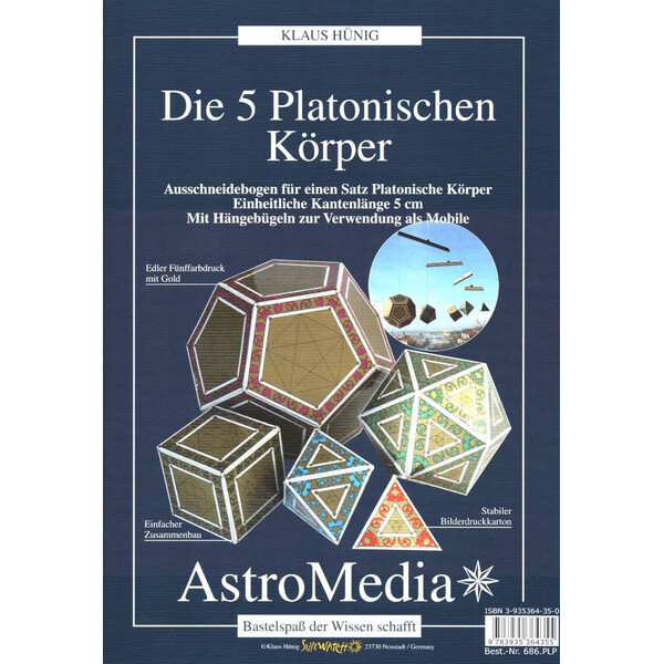 AstroMedia Set Die 5 Platonischen Körper