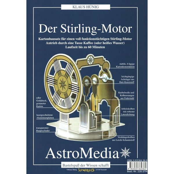 AstroMedia Set Der Stirling-Motor