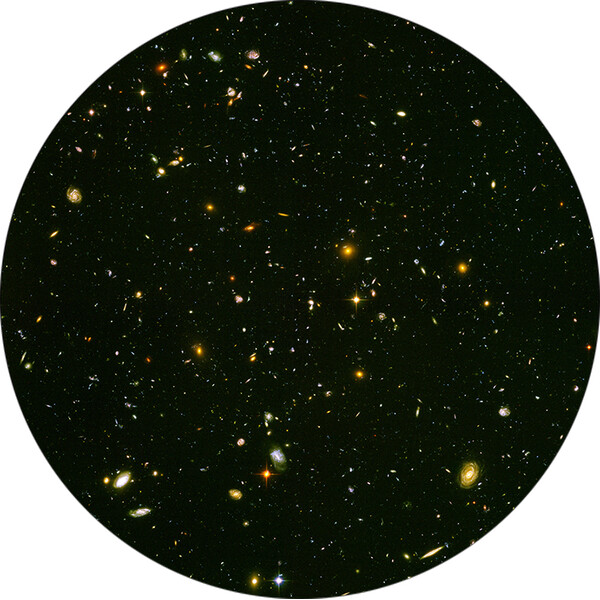 Redmark Projectieschijf voor Bresser en NG planetarium, Hubble Ultra-Deep Field