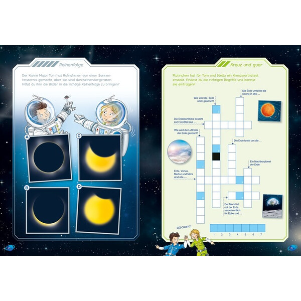 Tessloff-Verlag Kleine Major Tom. Puzzelplezier Kijken naar de aarde