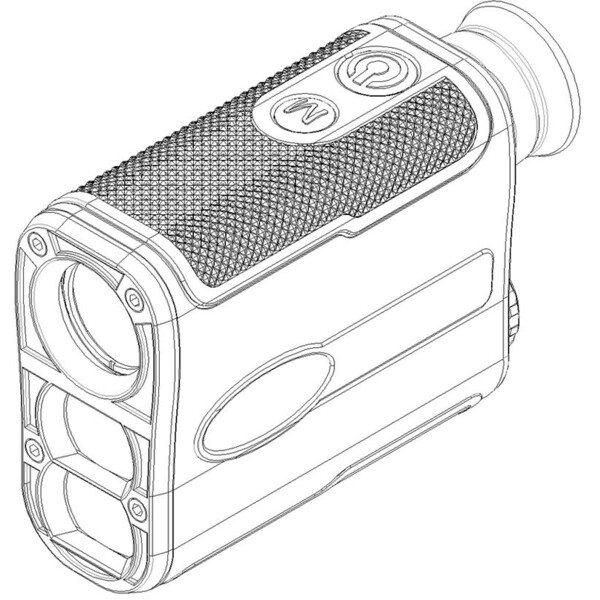 DDoptics Afstandsmeter RF 1200 Pro