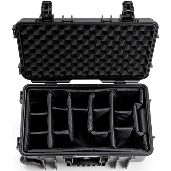 B+W Type 6600 zwart/ variabele Compartimenten