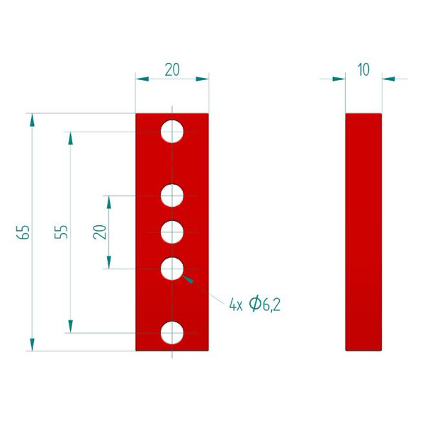 PrimaLuceLab Afstandhouder PLUS 10mm