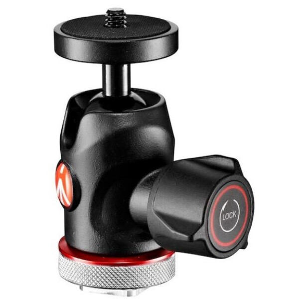 Manfrotto Balhoofd MH492LCD-BH Micro met flitsschoen