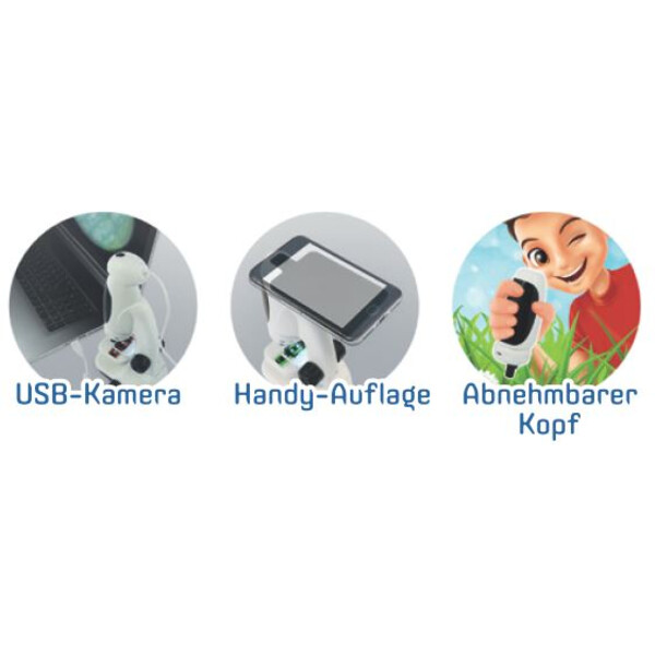 Buki 3-in-1 videomicroscoop