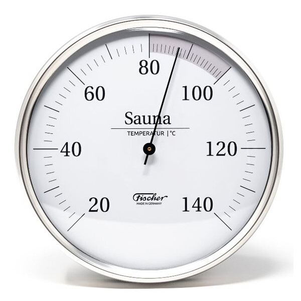 Fischer Weerstation Sauna-Thermometer 13cm