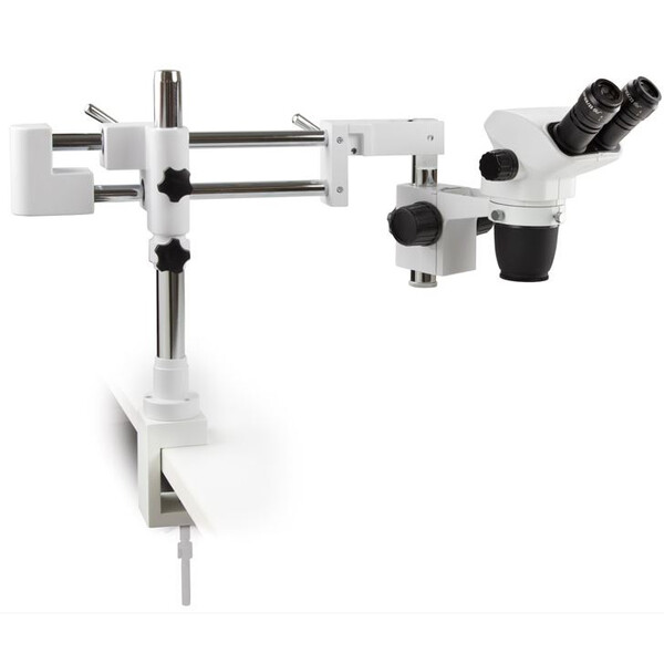 Euromex Stereo zoom microscoop NZ.1702-BC, 6.5-55x, Doppelarm, Tischklemme, bino