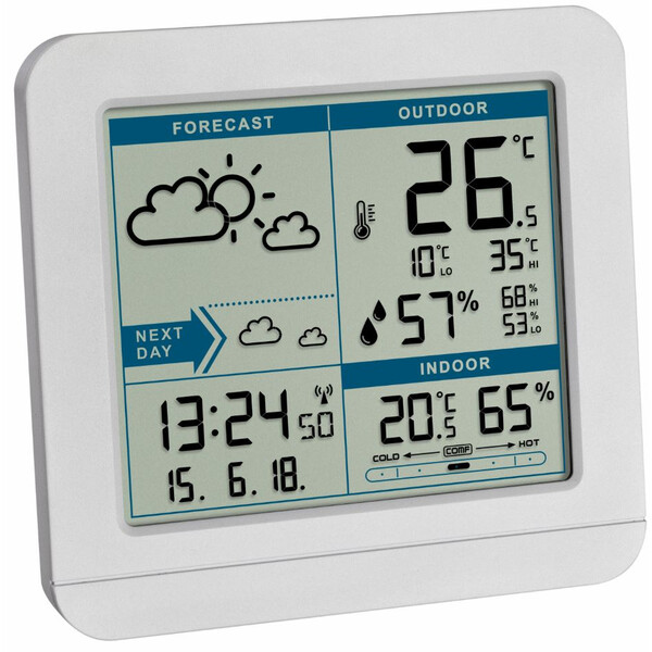 TFA Weerstation Weather Station Sky white