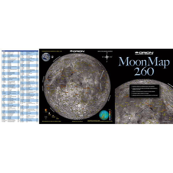 Orion Atlas Moon Map 260