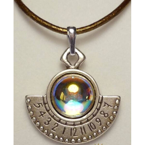 Ragalaxys Ketting Hypatia Zonnewijzer Iridescent