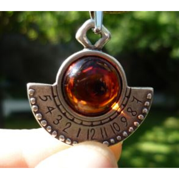 Ragalaxys Ketting Hypatia Zonnewijzer Iridescent