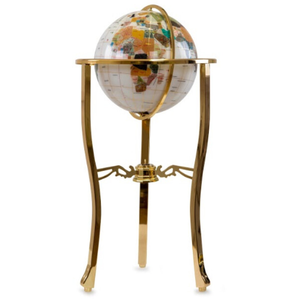 Pretty Decor Staande globe Montezuma 33cm ivory