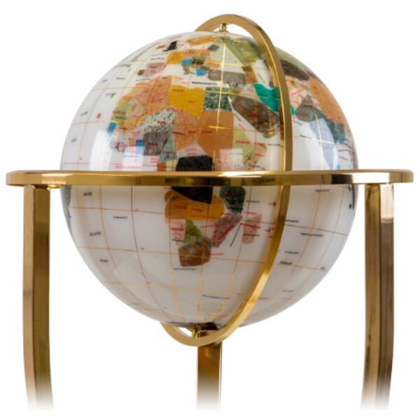 Pretty Decor Staande globe Montezuma 33cm ivory