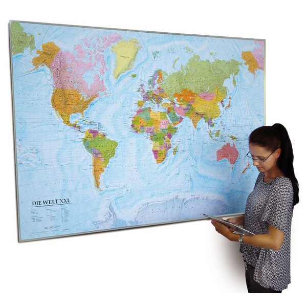 freytag & berndt Wereldkaart politiek (202 x 130 cm)