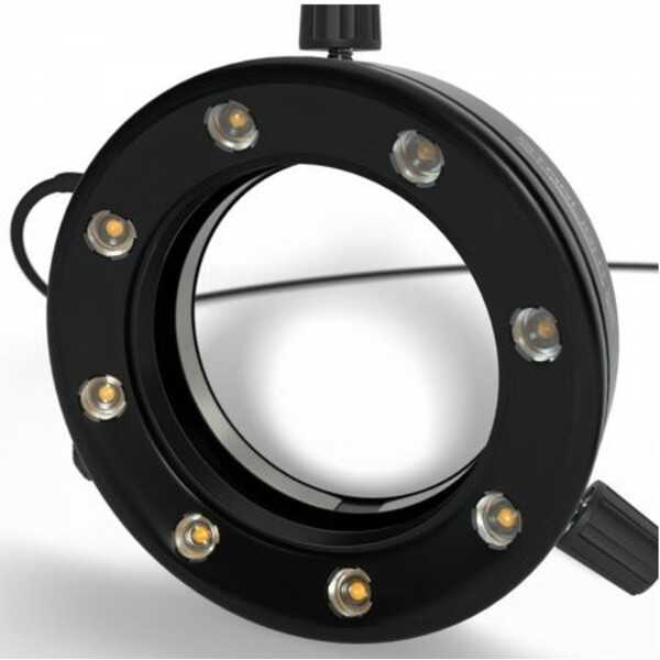 StarLight Opto-Electronics RL66S-80 PW, 8LED, pur-weiß (5600 K), w.d. 45-180mm, Ø 66mm