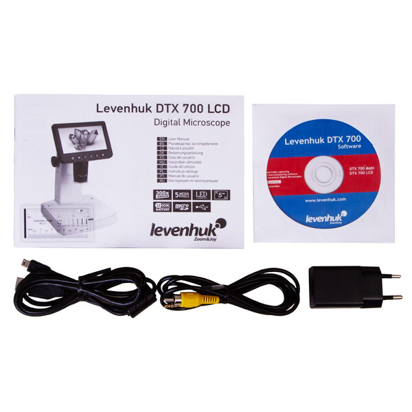 Levenhuk Microscoop DTX 700 LCD 10-300x 5MP LED