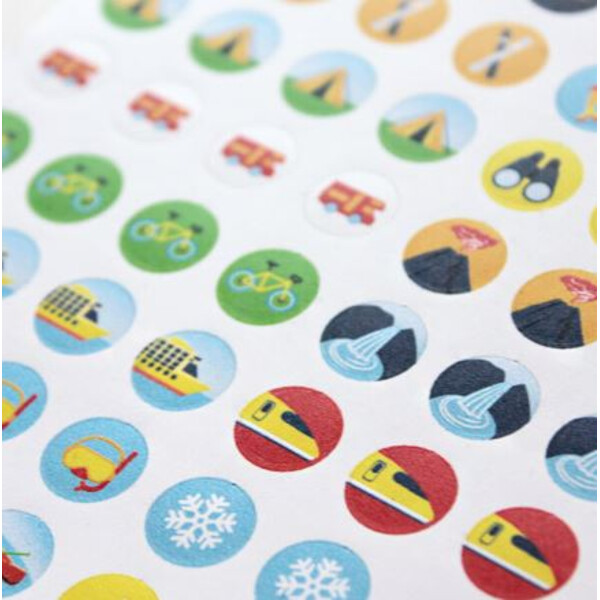 Marmota Maps Stickers voor Worldmaps