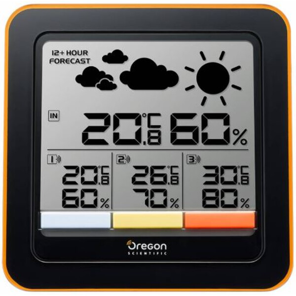 Oregon Scientific Weerstation 4-zone met schimmelalarm