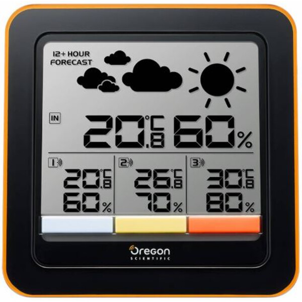 Oregon Scientific Weerstation 4-zone with mould detector