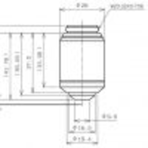 Evident Olympus Objectief UPLXAPO10X, 10x, plan