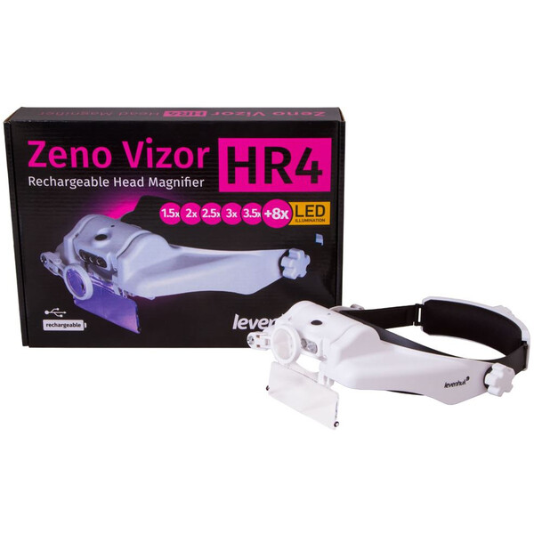 Levenhuk Vergrootglazen Zeno Vizor HR4 rechargeable
