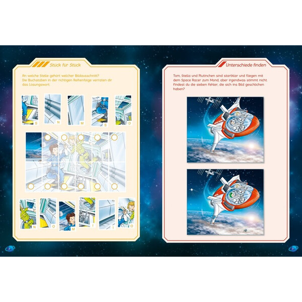 Tessloff-Verlag Kleine Major Tom. Maanpuzzelplezier