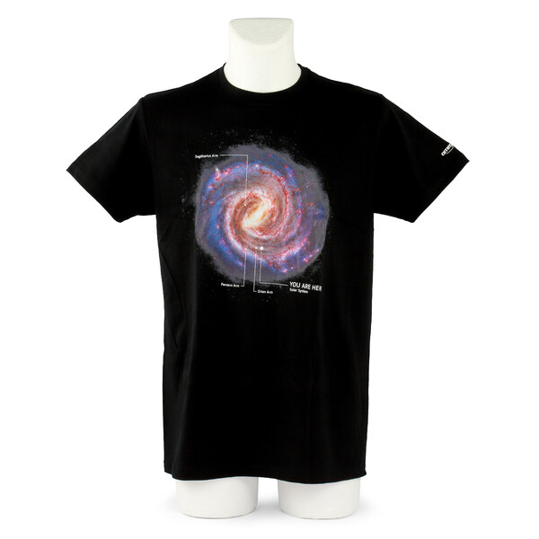 Omegon T-Shirt Milkyway (melkweg) - Maat 2XL