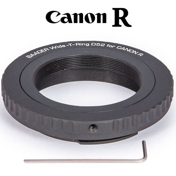 Baader Camera adapter T2-ring compatibel met Canon EOS R & RP Wide-T