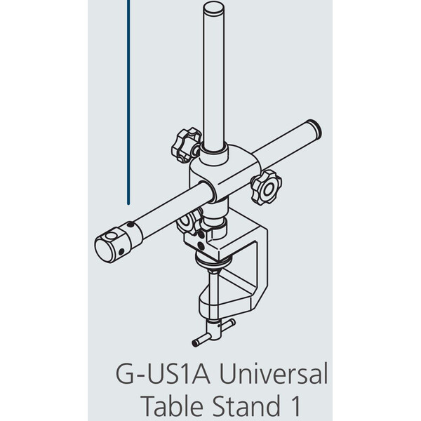 Nikon Zwenkarm statief G-US1A, single arm Universal Table mount Stand 1A