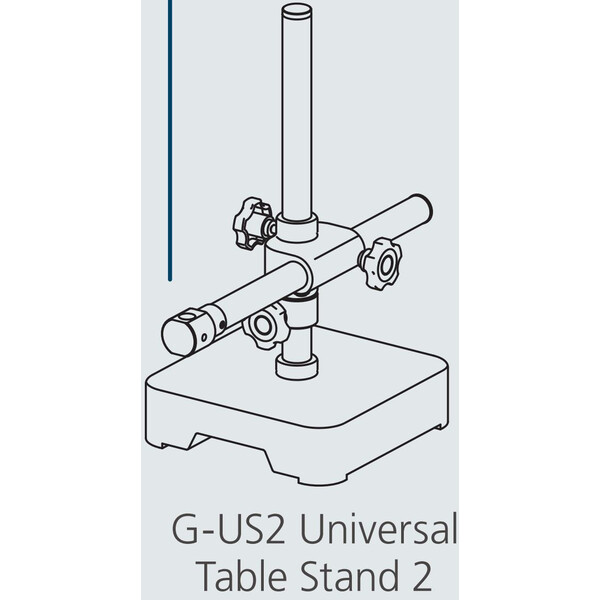 Nikon C-US2, enkel AM Arms universeel statief met plaat