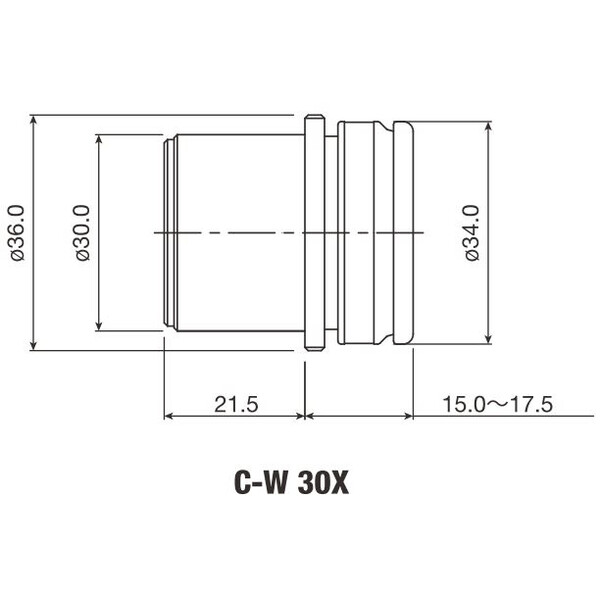 Nikon Oculair Eye Piece C-W 30x/7 mm