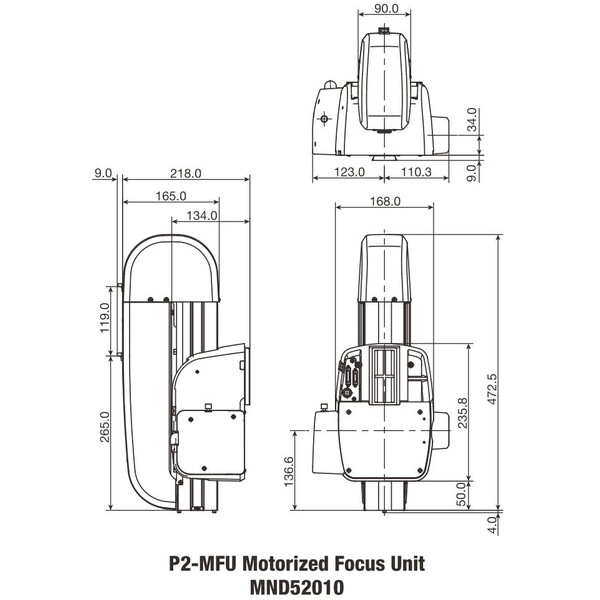 Nikon Gemotoriseerde focusseereenheid P2-MFU