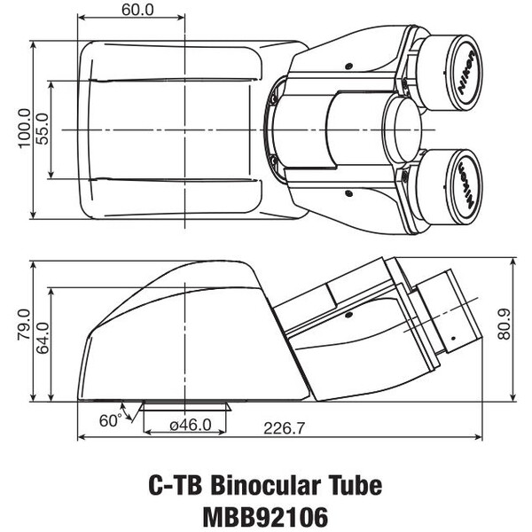 Nikon C-TB verrekijkerbuis