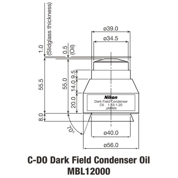 Nikon Darkfield condensatorolie
