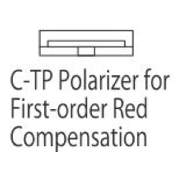 Nikon C-TP polarisator voor eerste-orde roodcompensatie