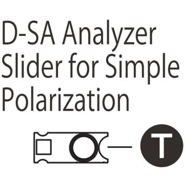 Nikon D-SA Analyzer schuif voor eenvoudige polarisatie