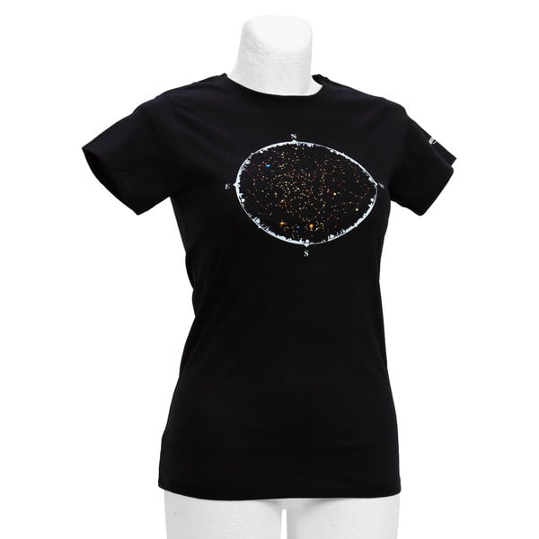 Omegon T-shirt sterrenkaart, voor vrouwen, maat XL