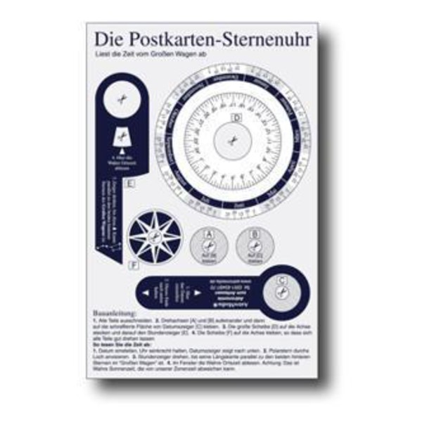 AstroMedia Set De postkaart sterrenwijzer (Duits)