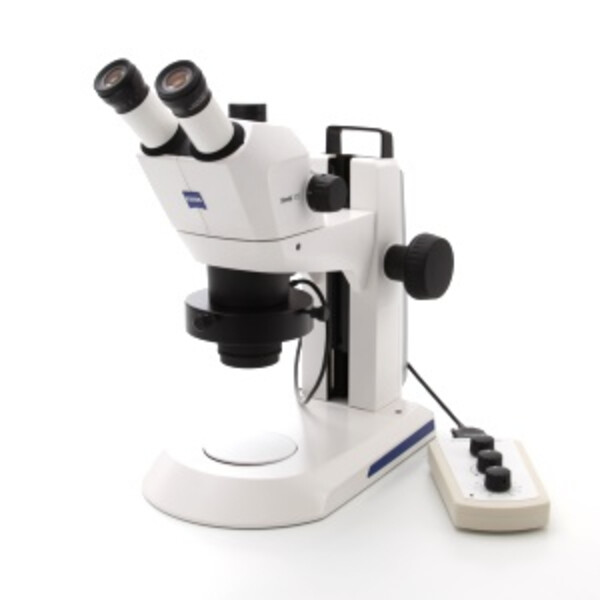 ZEISS Stemi 305; trino; Greenough; b.d.110mm; 16x/14; ZOOM 5:1; 0.8-8.0; Voorzetlens 2.0x, VisiLED Ringlampen.