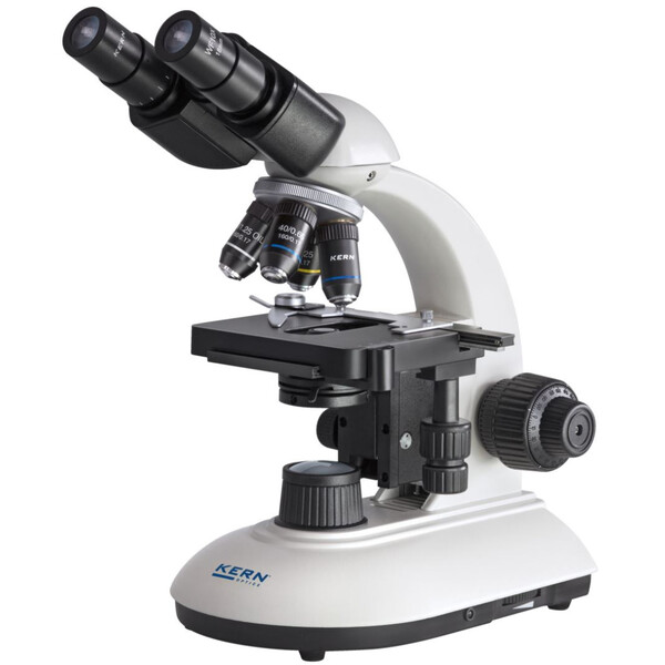 Kern Microscoop Bino Achromat 4/10/40, WF10x18, 3W LED, OBE 102