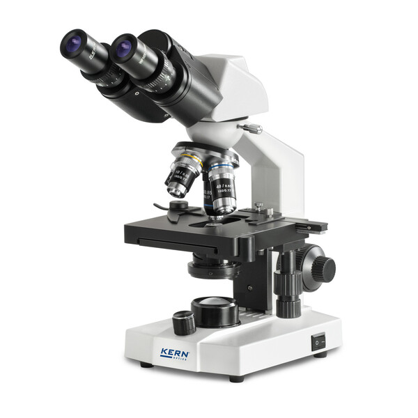 Kern Microscoop Bino Achromat 4/10/40, WF10x18, 0,5W LED, OBS 116