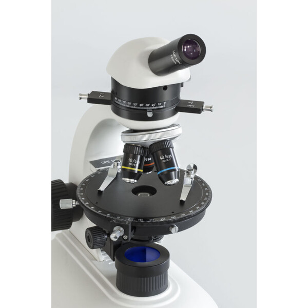 Kern Microscoop OPE 118, POL, mono, achro, 40x-400x, Auficht, HAL, 20W